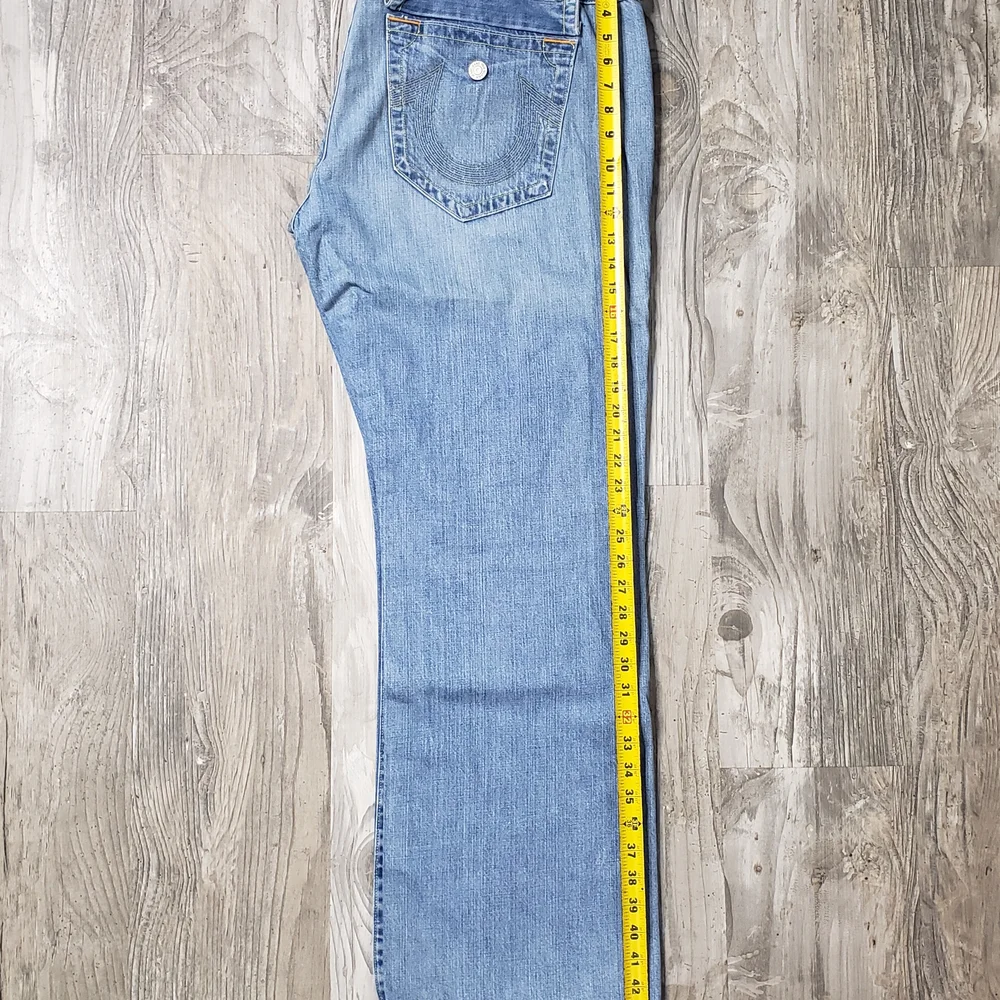 True Religion Men's Light Blue Jeans